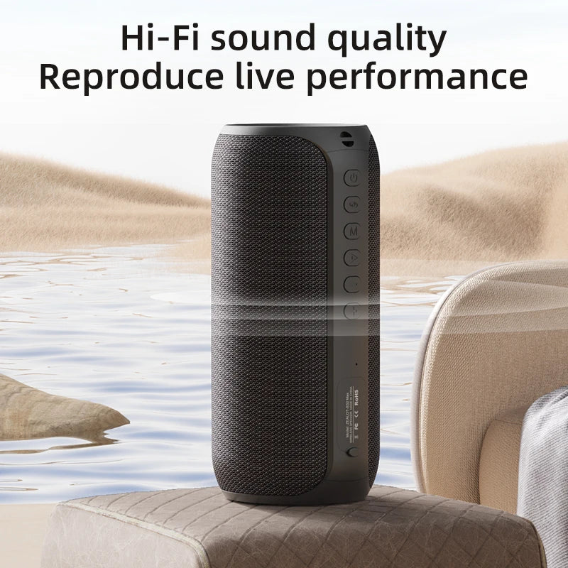 ZEALOT-S69M Karaoke Machine Portable Bluetooth 5.3 Speaker System with 1 or 2 Wireless Microphones Home Family Singing Gifts